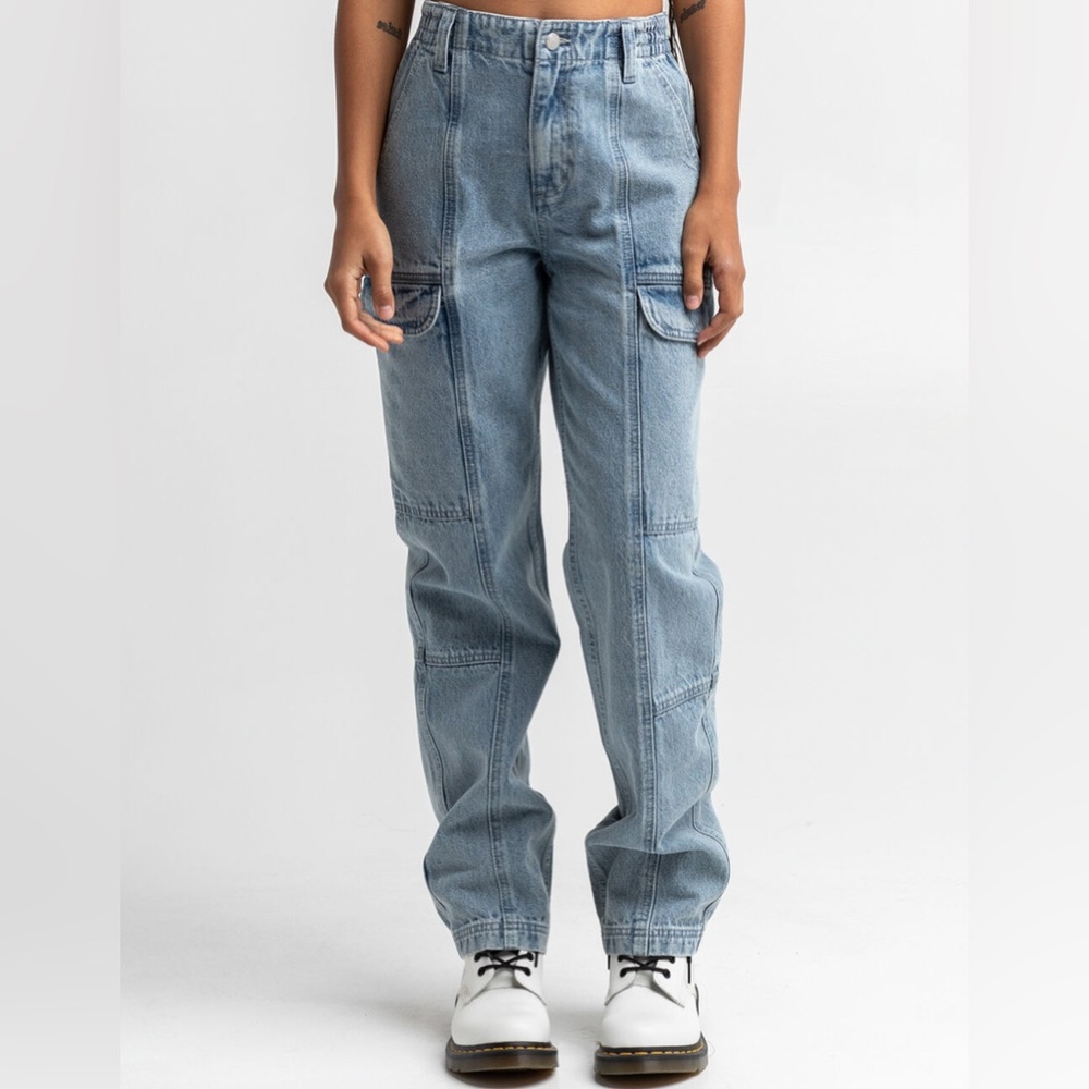 RSQ High Waisted Cargo Jeans